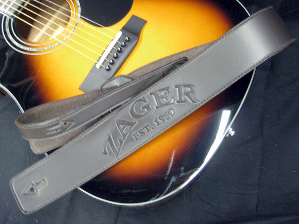 Zager Leather Padded Custom Strap