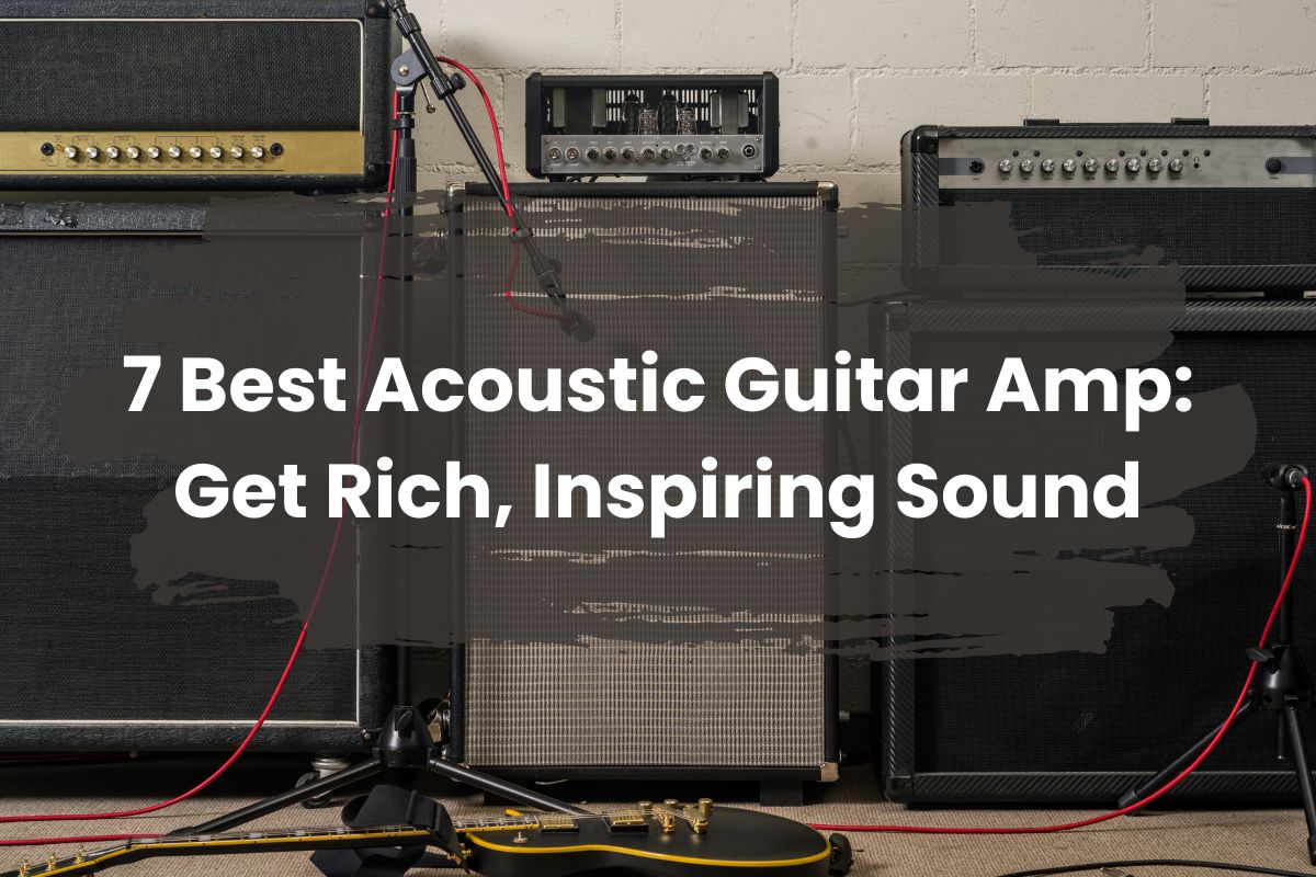 7 Best Acoustic Guitar Amp: Get Rich, Inspiring Sound